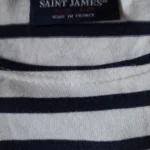 Thumbnail for Saint James-Superbe marinière  bleu marine et blanc