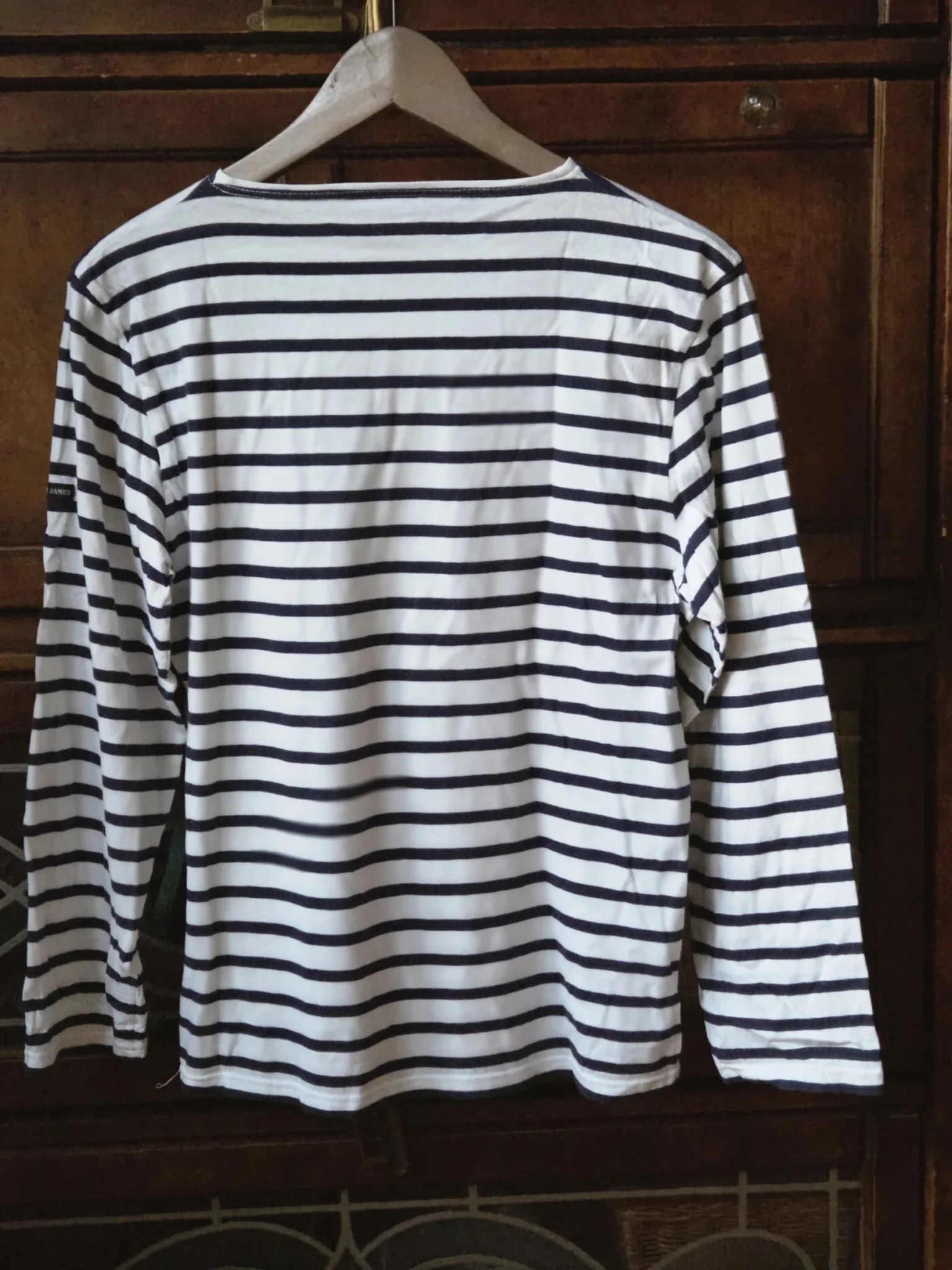 Image for Saint James-Superbe marinière  bleu marine et blanc