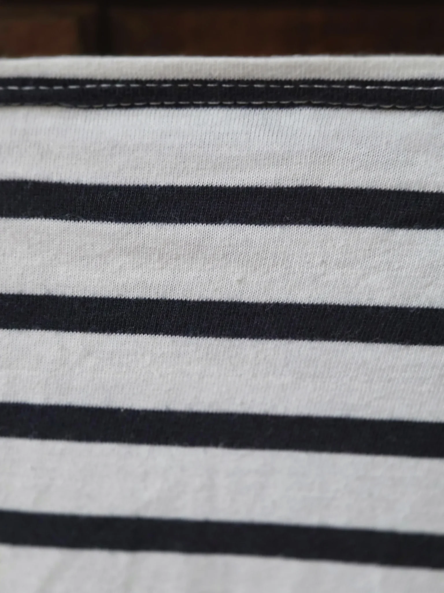 Image for Saint James-Superbe marinière  bleu marine et blanc