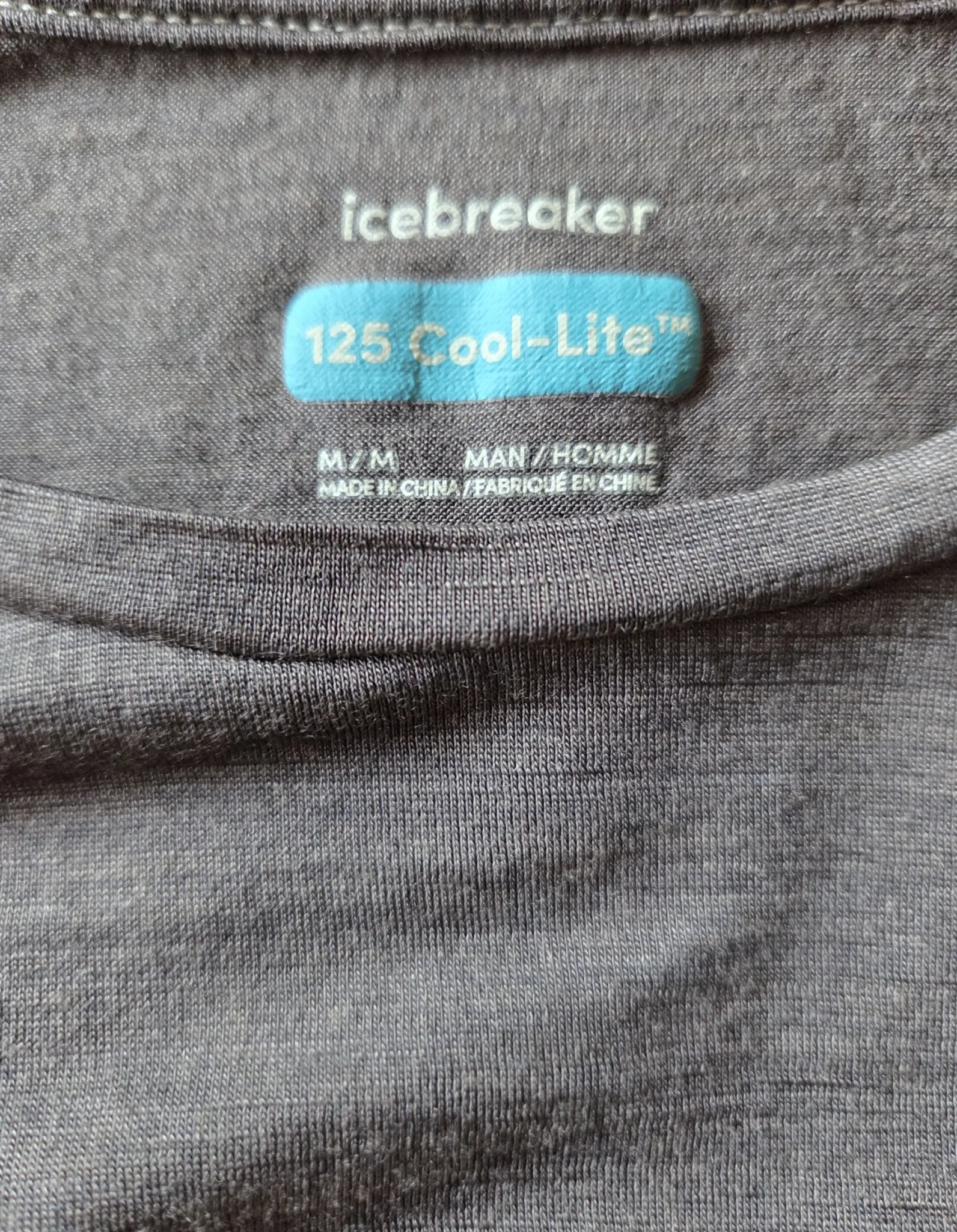 Image for ICEBREAKER-t-shirt à manches longues Merino 125 Cool-Lite