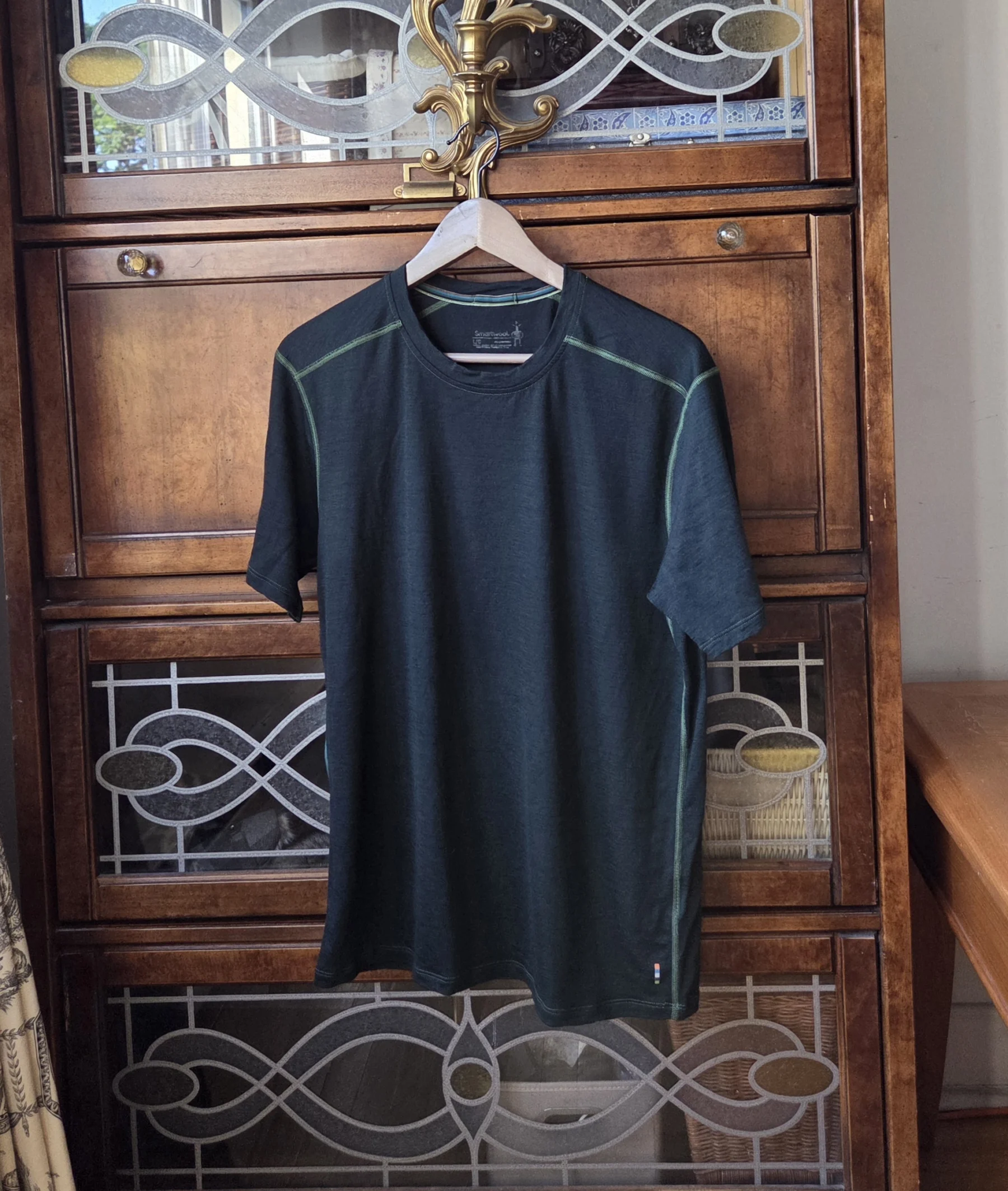 SMARTWOOL-T-shirt manches courtes, mélange de mérinos/polyester recyclé Smartwool seconde main