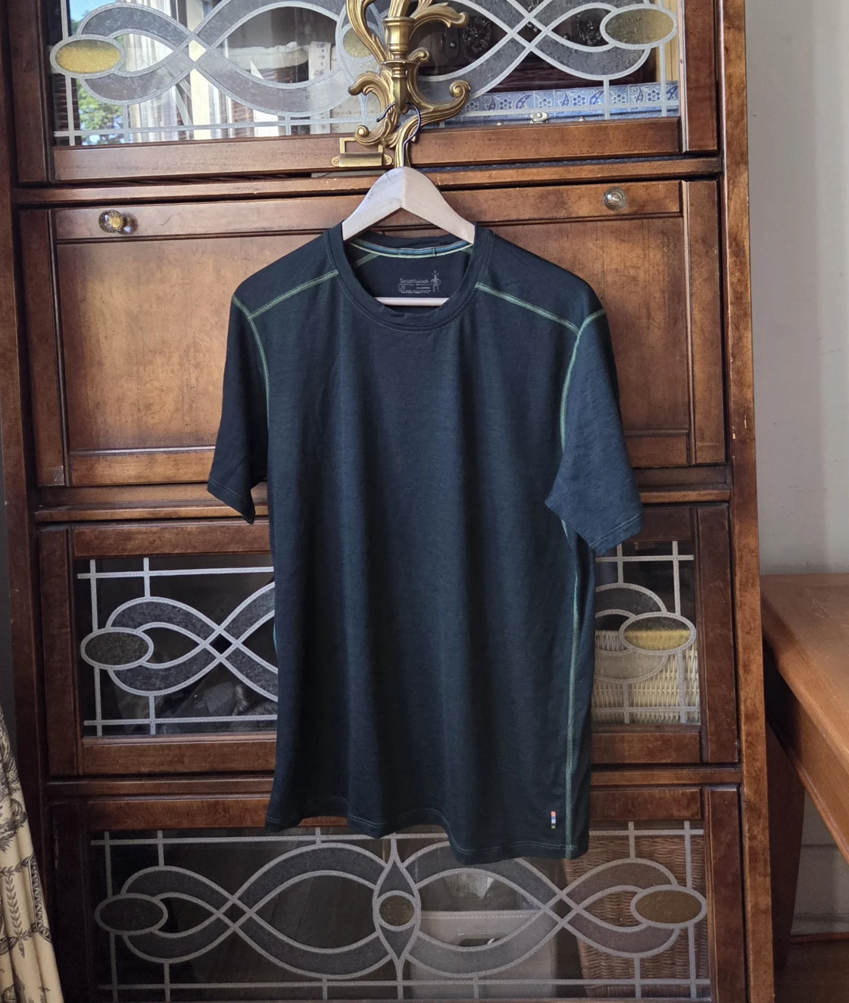 Image for SMARTWOOL-T-shirt manches courtes, mélange de mérinos/polyester recyclé