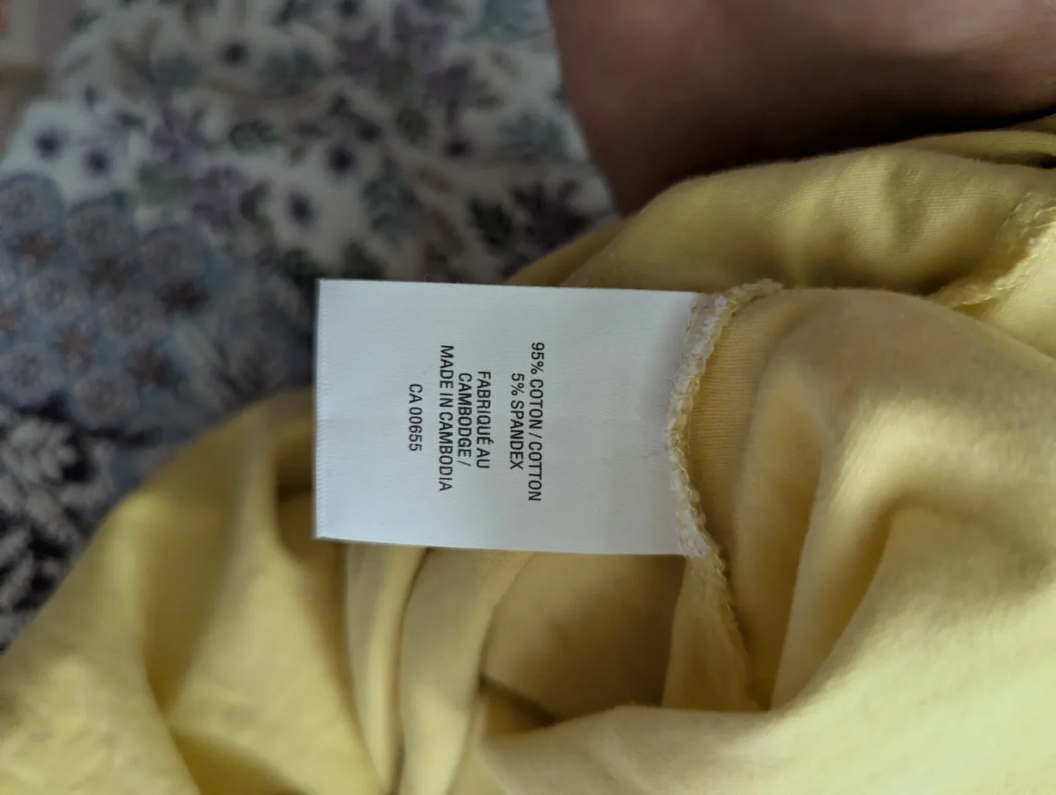 Image for Camisole jaune