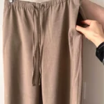 Thumbnail for Pantalon Abercrombie & Fitch NEUF  taille médium longueur régulière fois hyper confortable (style lin mais vraiment plus de qualité)