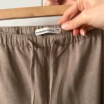 Thumbnail for Pantalon Abercrombie & Fitch NEUF  taille médium longueur régulière fois hyper confortable (style lin mais vraiment plus de qualité)