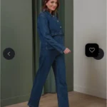 Thumbnail for Jeans ESTEL the label Neuve taille Medium portée une seule fois 2h