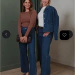 Thumbnail for Jeans ESTEL the label Neuve taille Medium portée une seule fois 2h