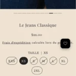 Thumbnail for Jeans ESTEL the label Neuve taille Medium portée une seule fois 2h