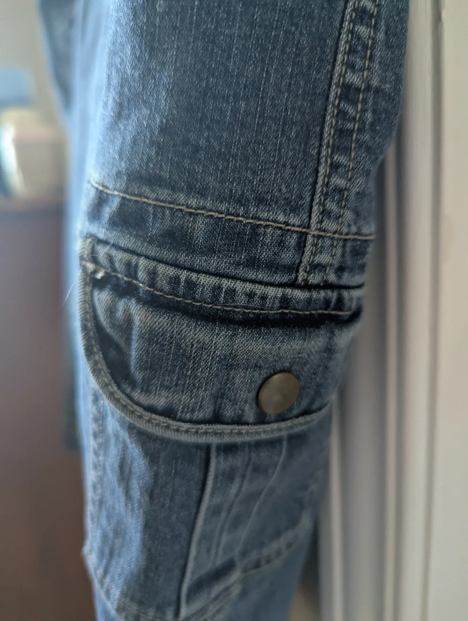 Image for Jupe cargo en denim
