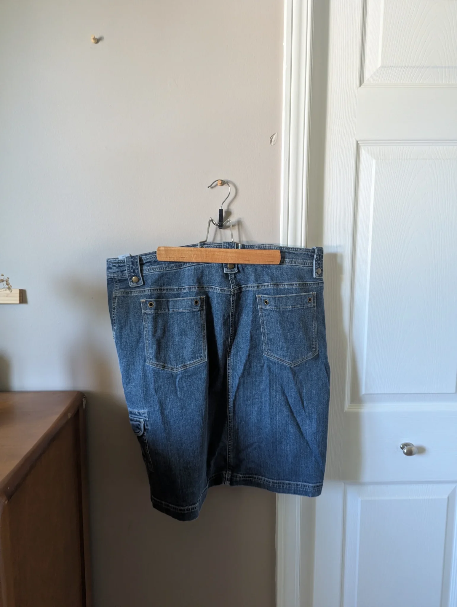 Image for Jupe cargo en denim