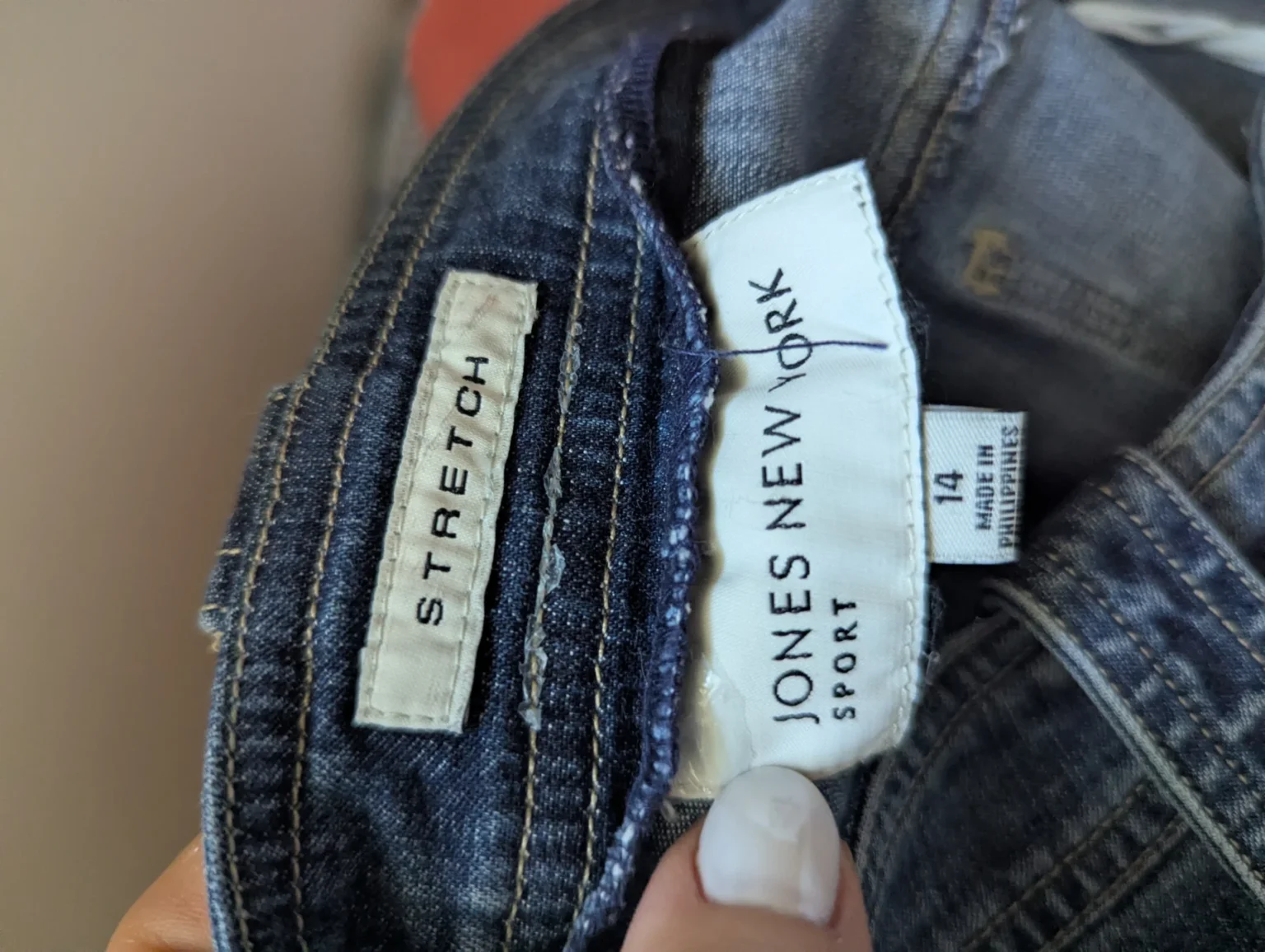 Image for Jupe cargo en denim