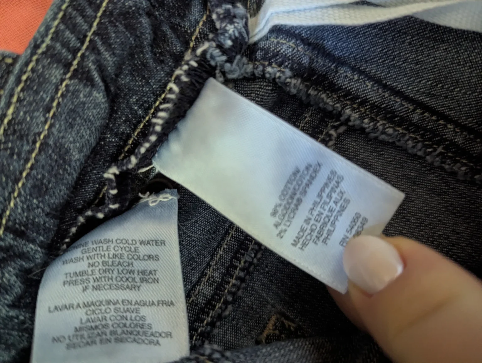 Image for Jupe cargo en denim