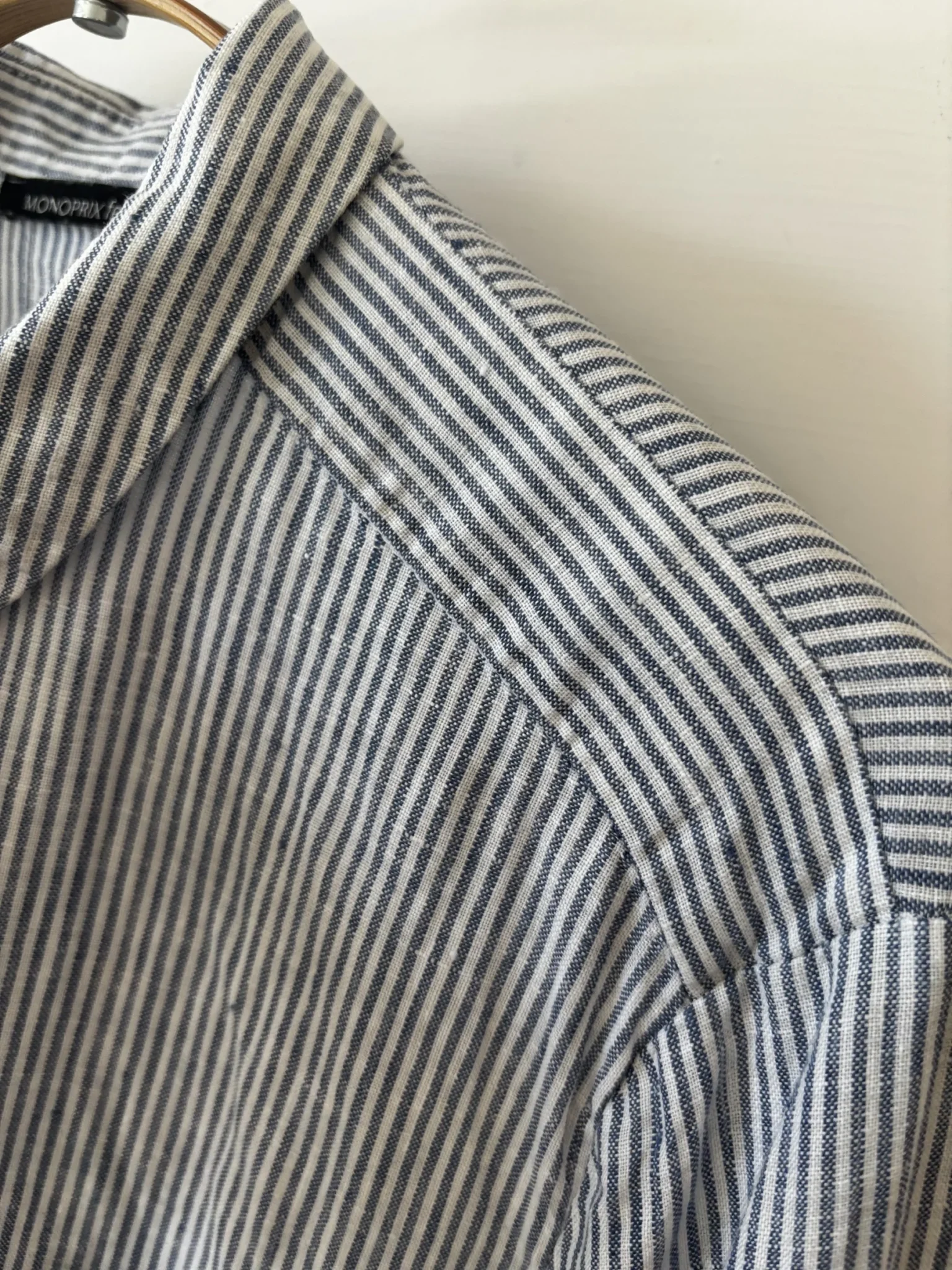 Image for ♥️MONOPRIX lightweight striped blouse