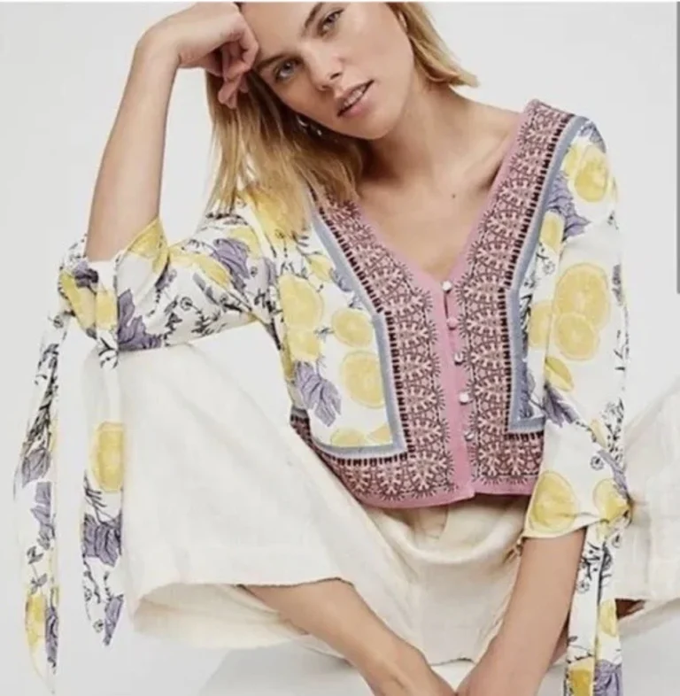 Image for ♥️Blouse bohème FREE PEOPLE