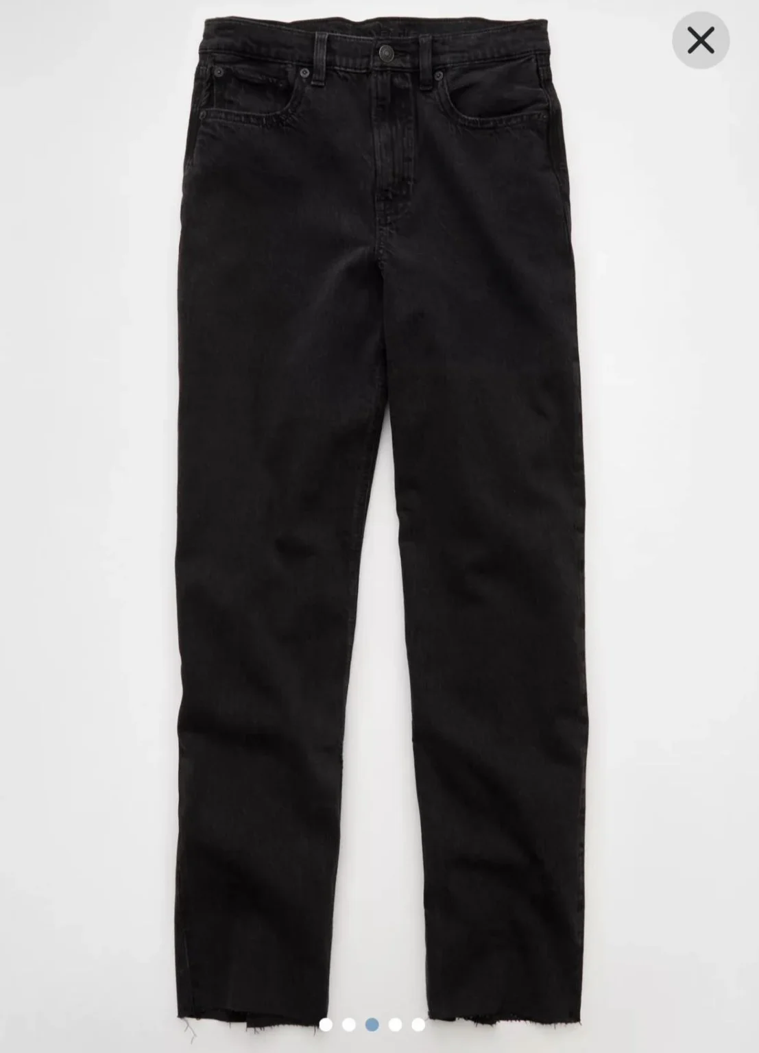 Image for Jeans American eagle NEUVE avec étiquette 🏷️ originale longueur régulière AMERICAN EAGLE BAGGY STRAIGHT Super High-Rise • Strigid