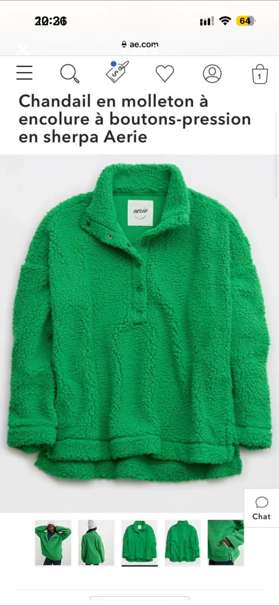Image for Sweater Aerie Neuf taille XS oversize super comfortable