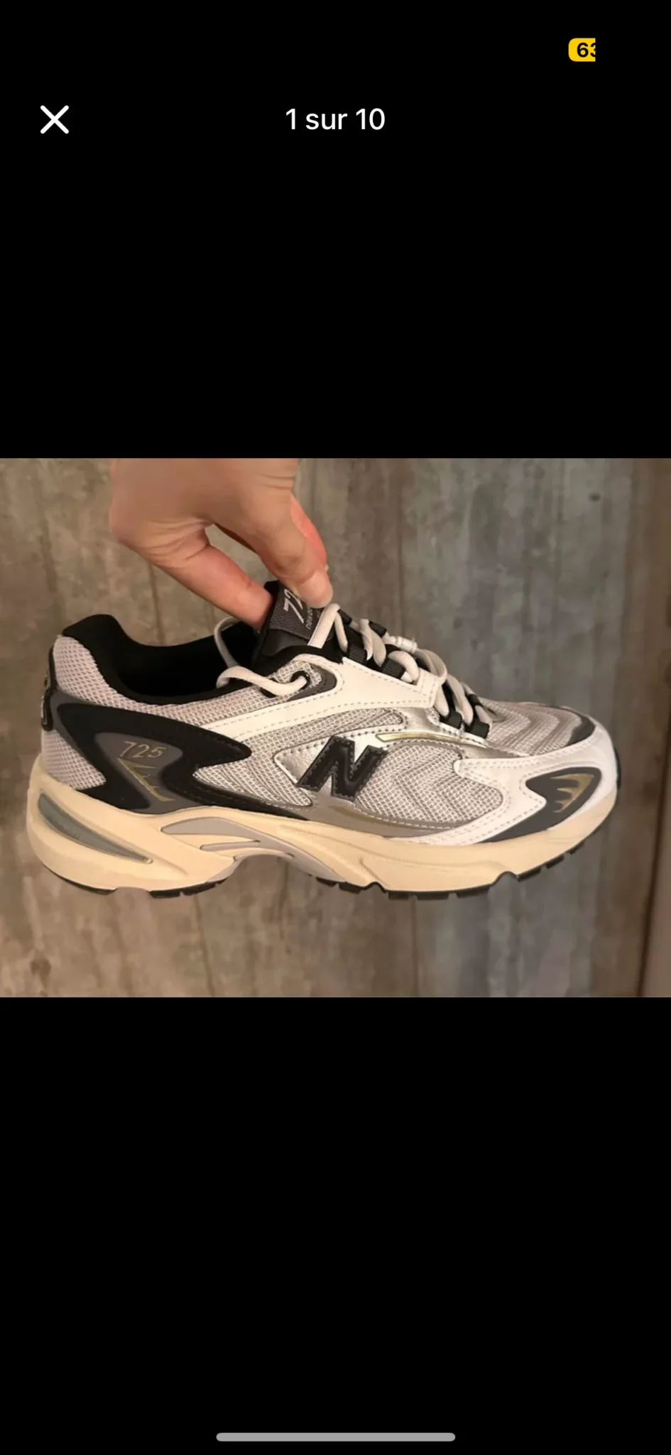 Featured image for Sneakers New balance 725 UNISEXE NEUF size 9,5 US femmes / women  8 US homme / men Brand new / NEUF Jamais porté en parfait état