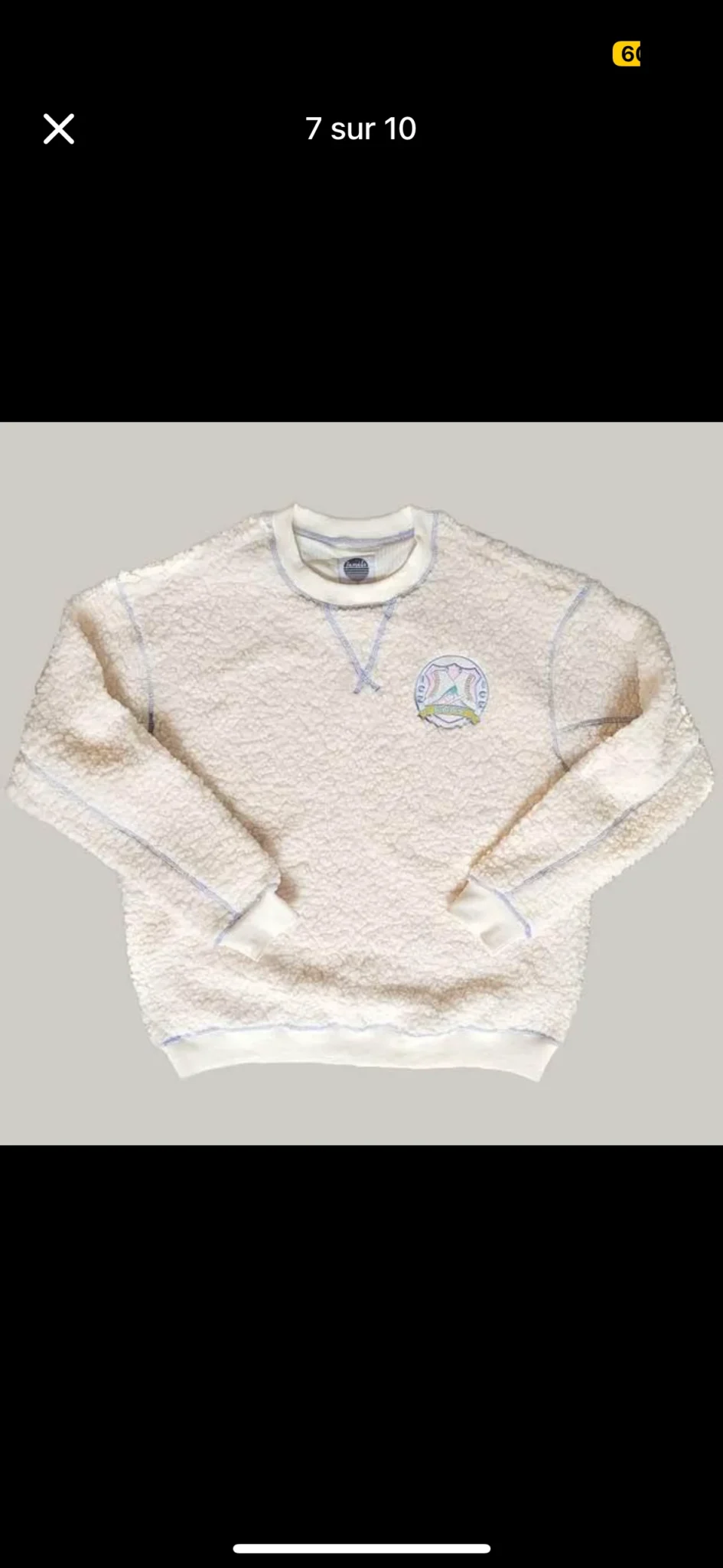 Image for Chandail Tamélo NEUF dans son emballage original en sherpa « Ice ice baby » size small / Fleece Unisexe