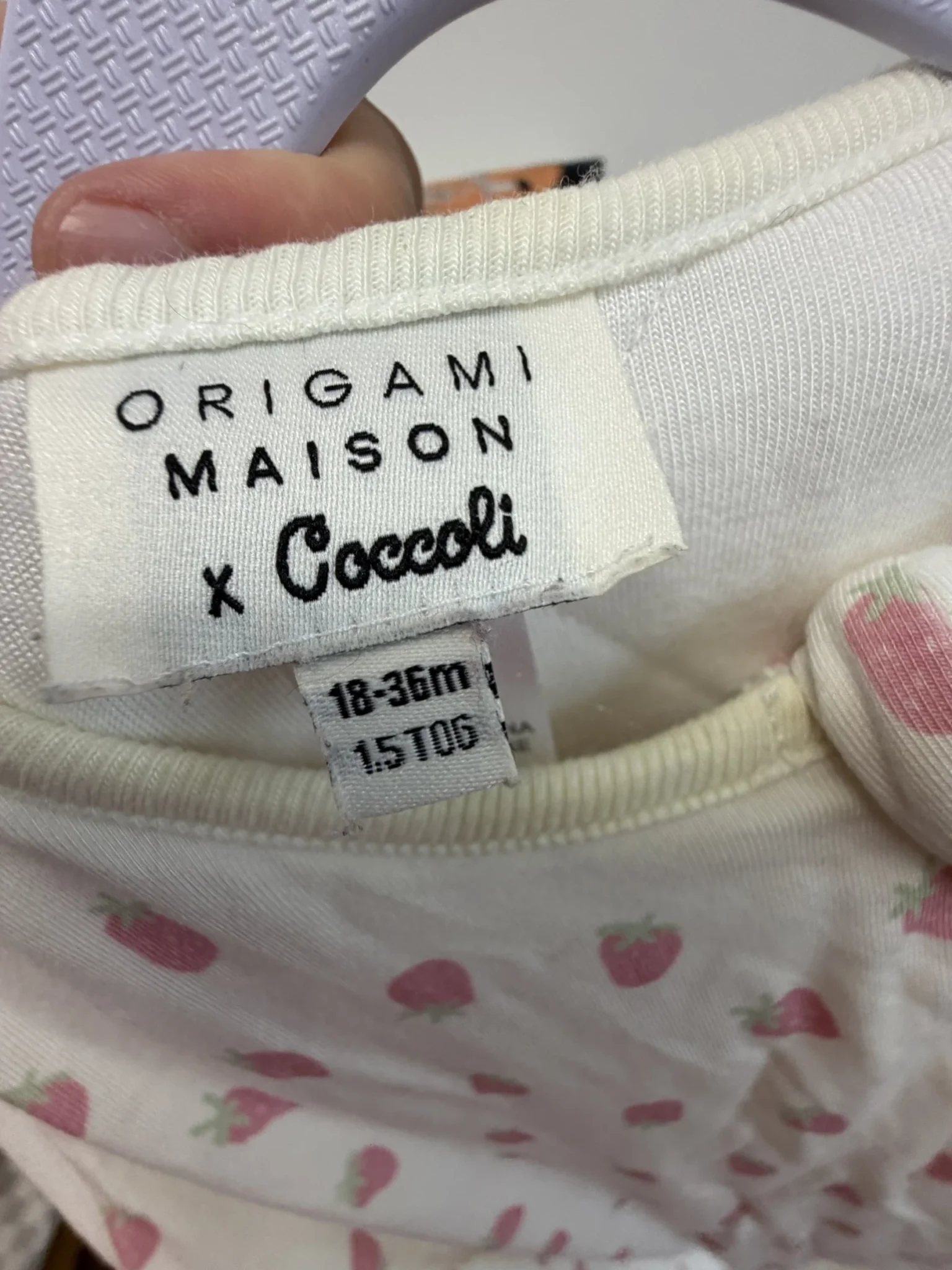 Image for Gigoteuse Coccoli 1,5 Tog 12-36M