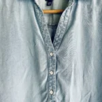 Thumbnail for Chemise denim manches courtes
