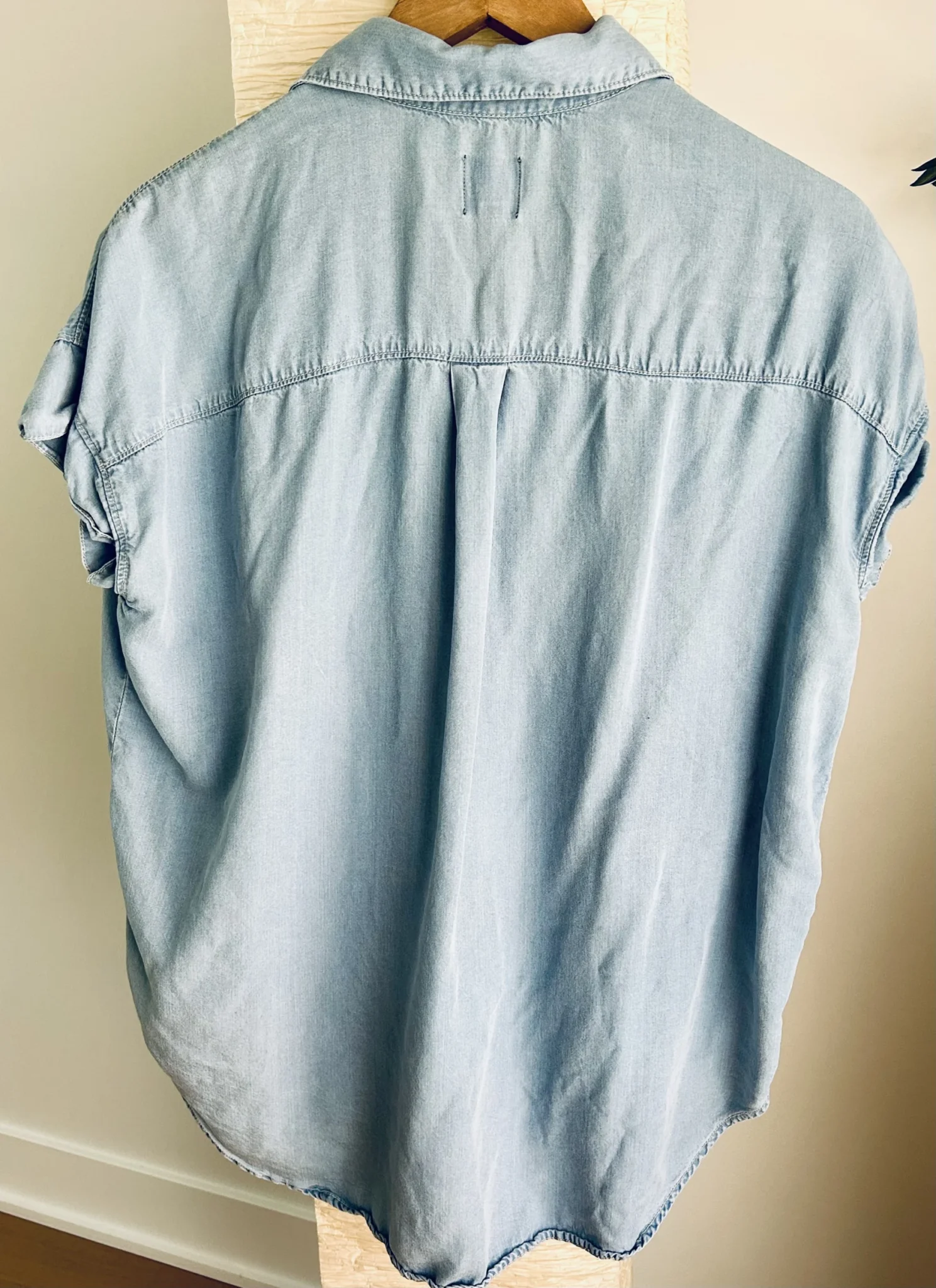 Image for Chemise denim manches courtes