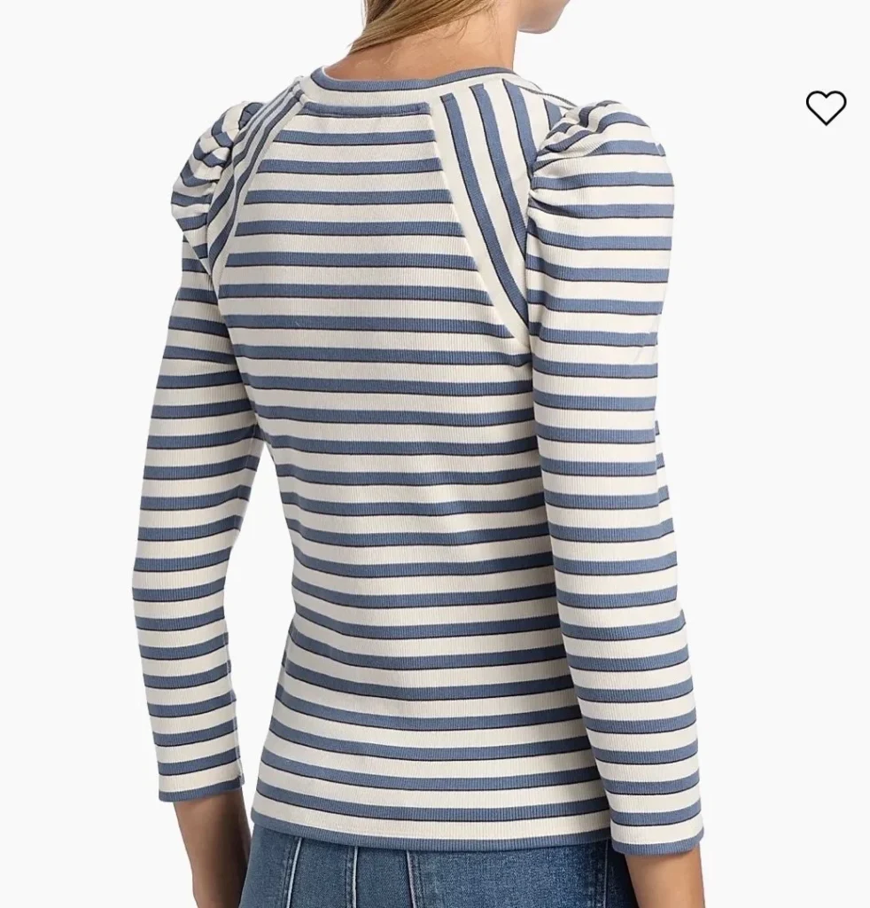 Image for ♥️Haut style marinière VÉRONIQUE BEARD
