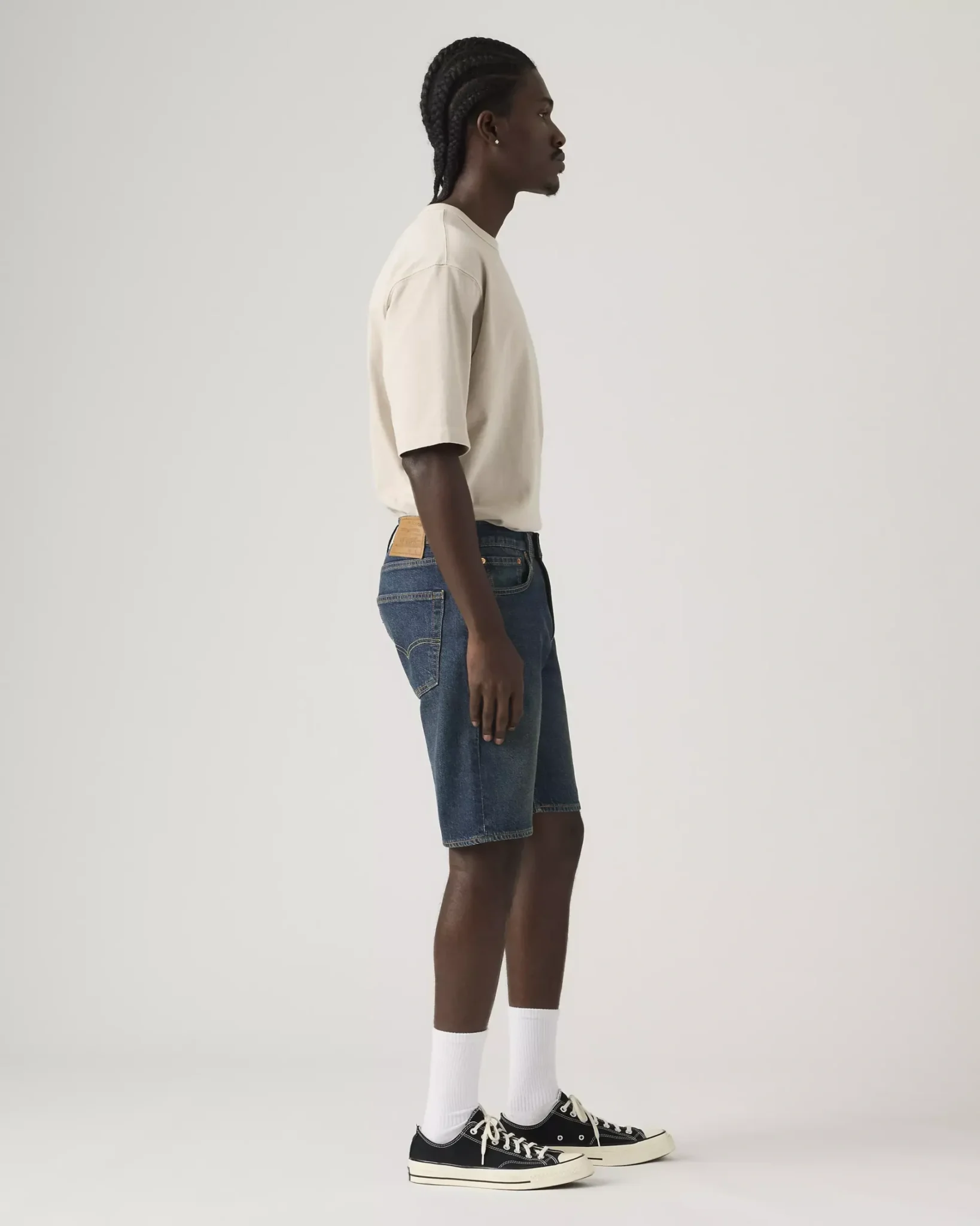 Image for Short Levi’s Homme modèle 405 taille 34 bleu brut