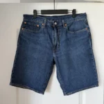 Thumbnail for Short Levi’s Homme modèle 405 taille 34 bleu brut