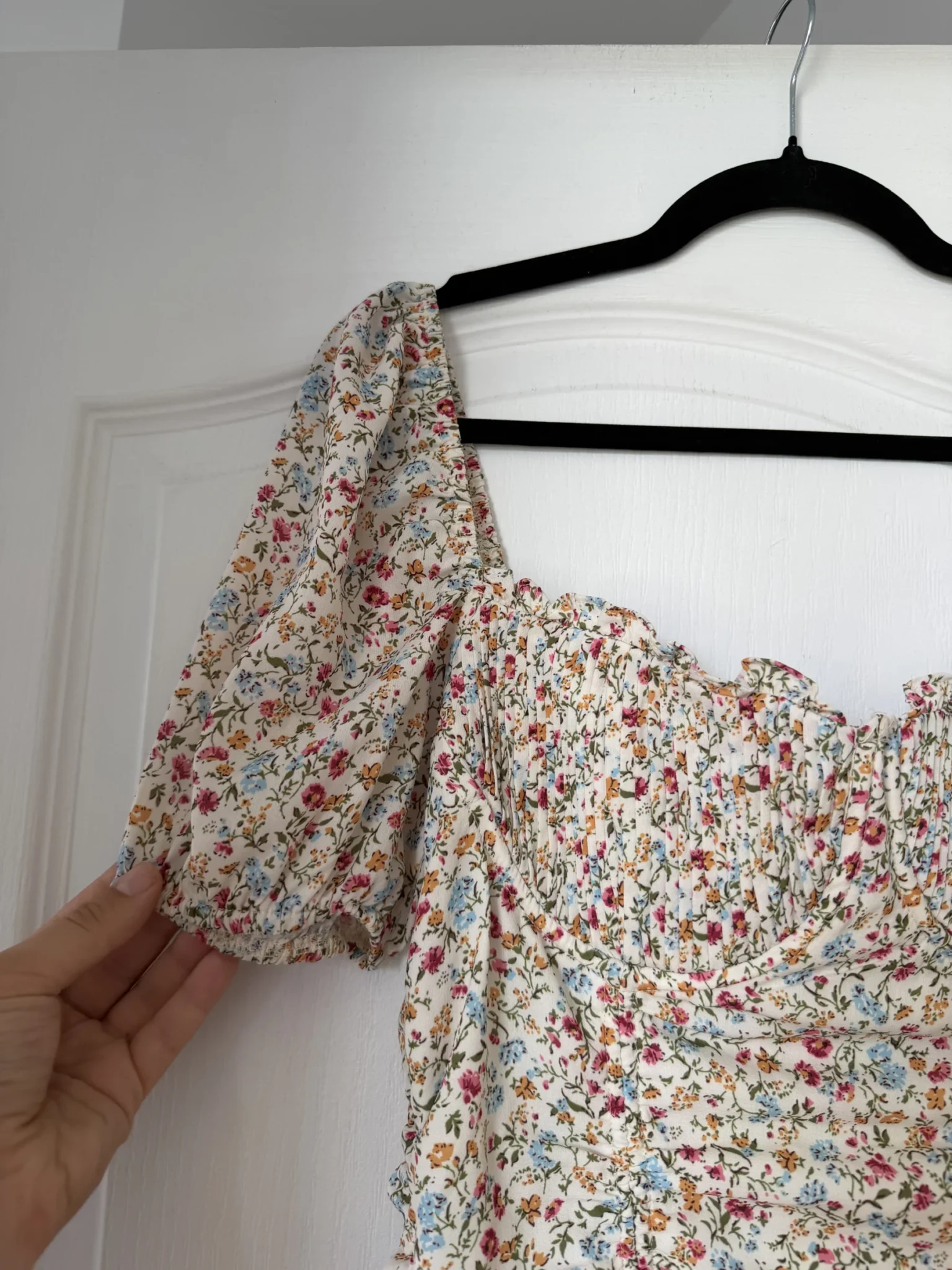 Image for Robe Storia blanche à motifs fleuris taille M