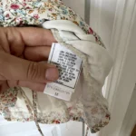 Thumbnail for Robe Storia blanche à motifs fleuris taille M