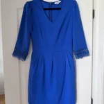 Featured thumbnail for Robe Suncoo Paris taille S bleu électrique