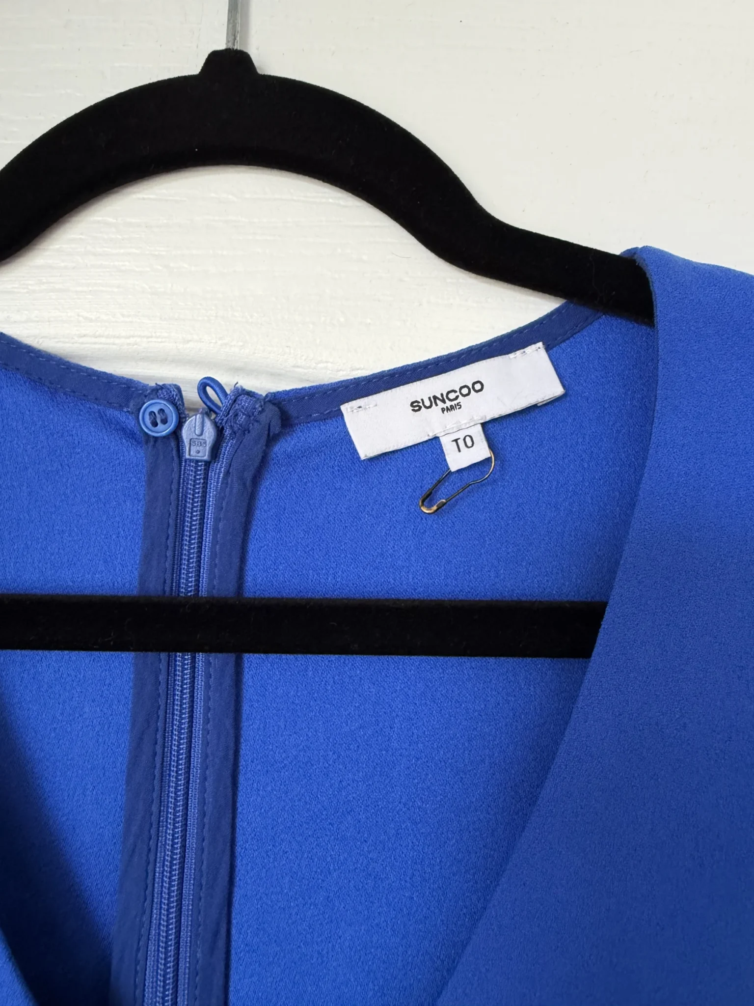 Image for Robe Suncoo Paris taille S bleu électrique