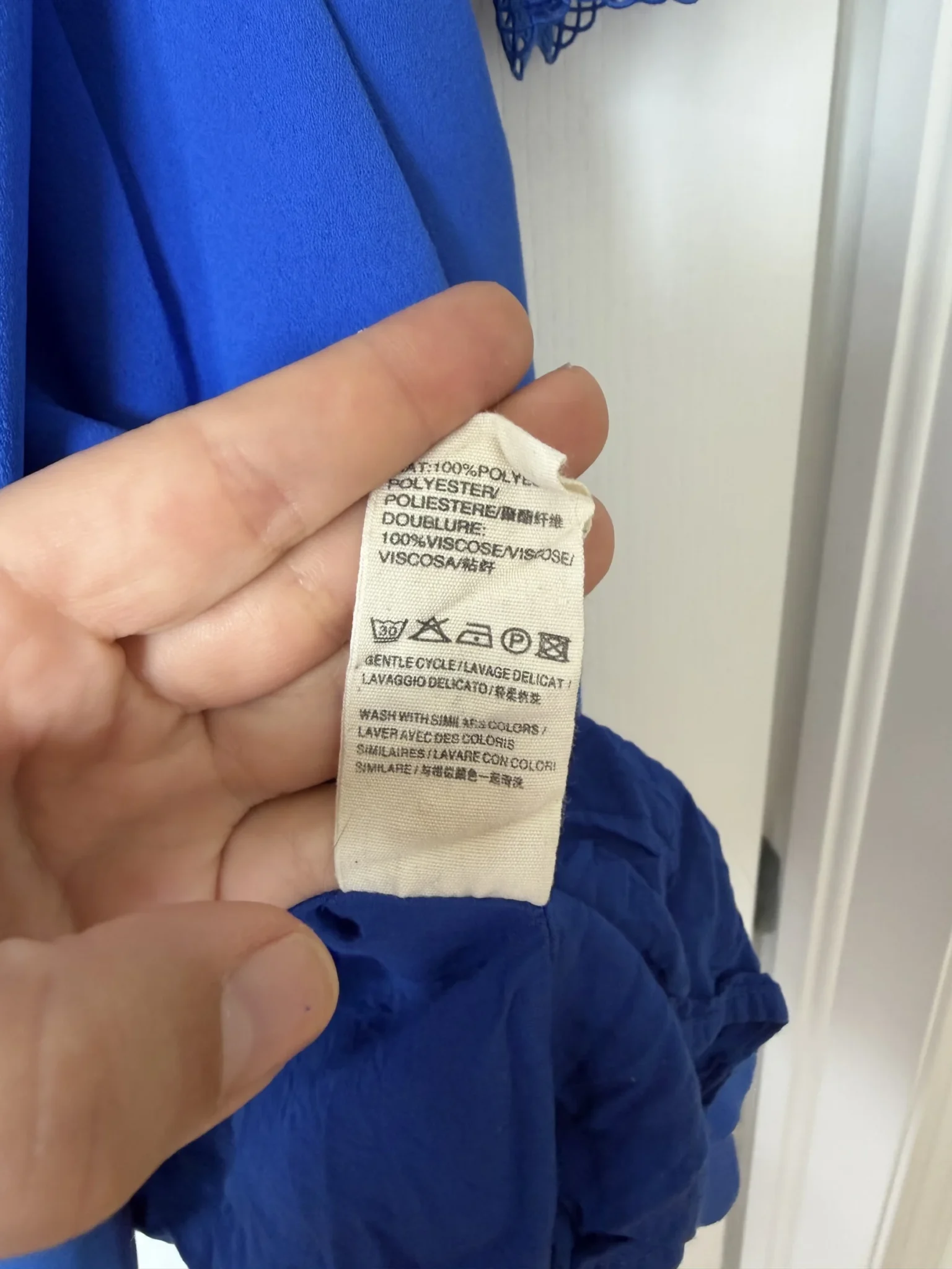 Image for Robe Suncoo Paris taille S bleu électrique