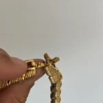 Thumbnail for Collier Monet ras de cou plaqué or