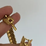Thumbnail for Collier Monet ras de cou plaqué or