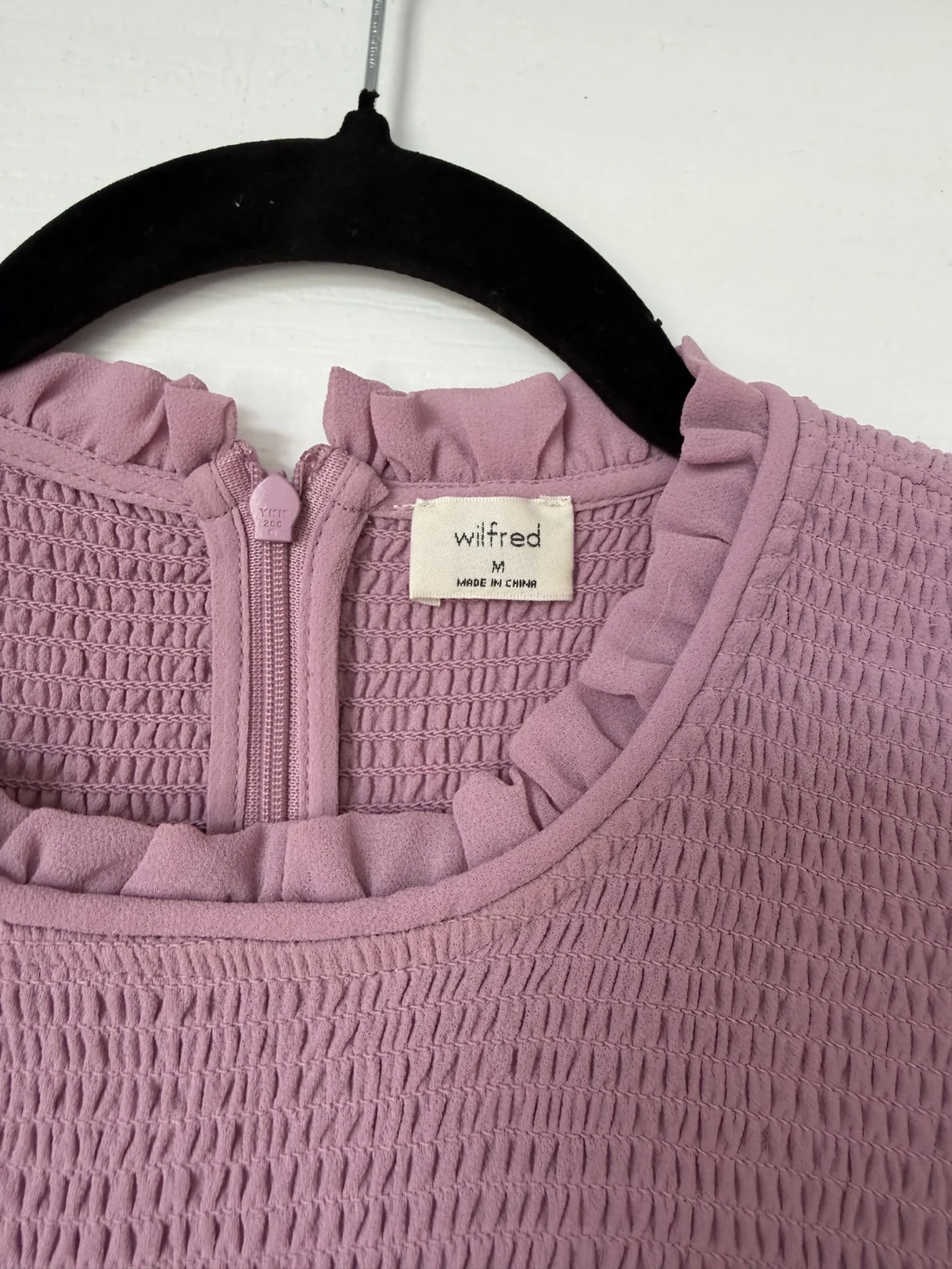 Image for Blouse Wilfred Aritzia modèle Tempest taille M violet lila