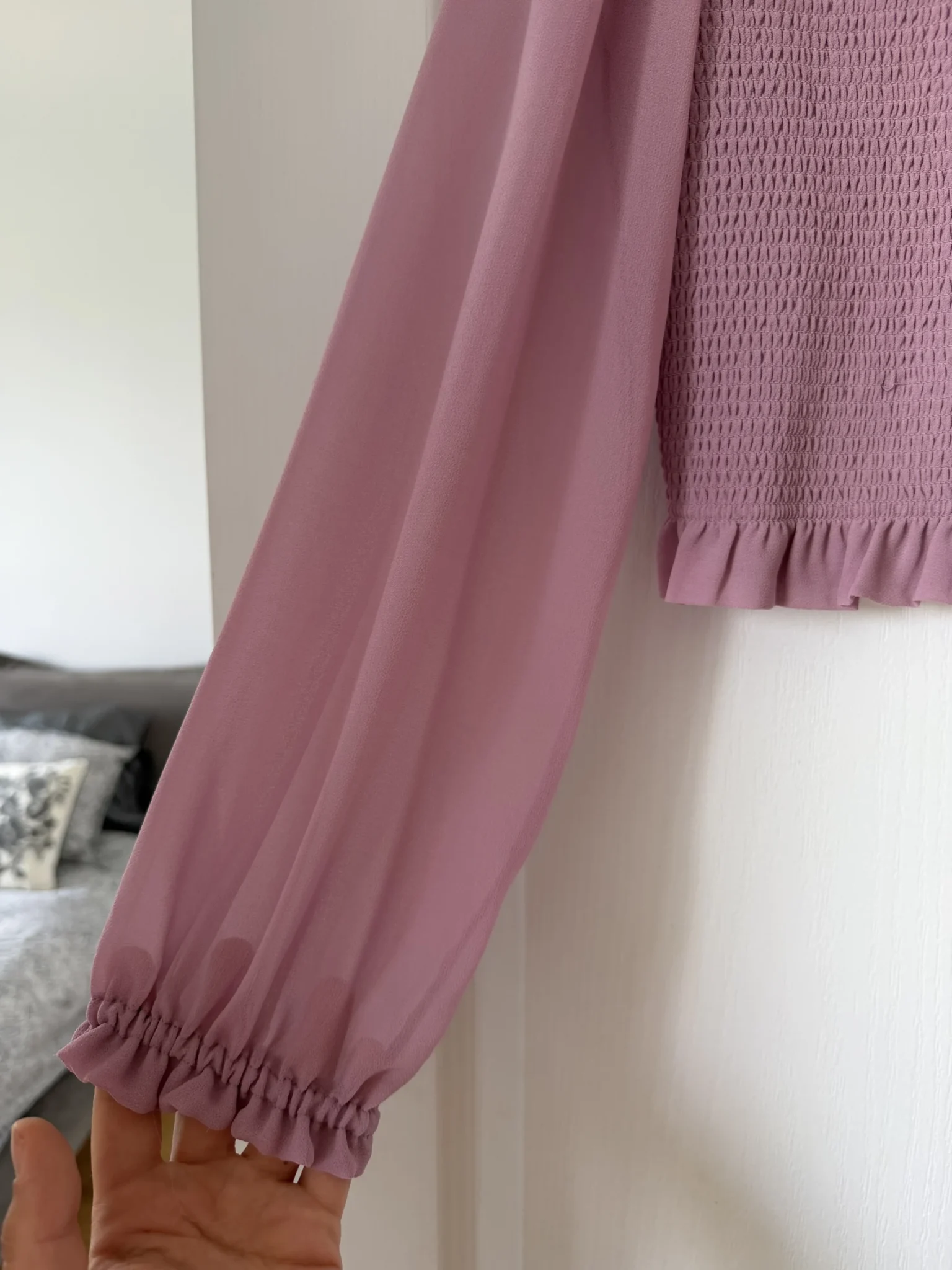Image for Blouse Wilfred Aritzia modèle Tempest taille M violet lila