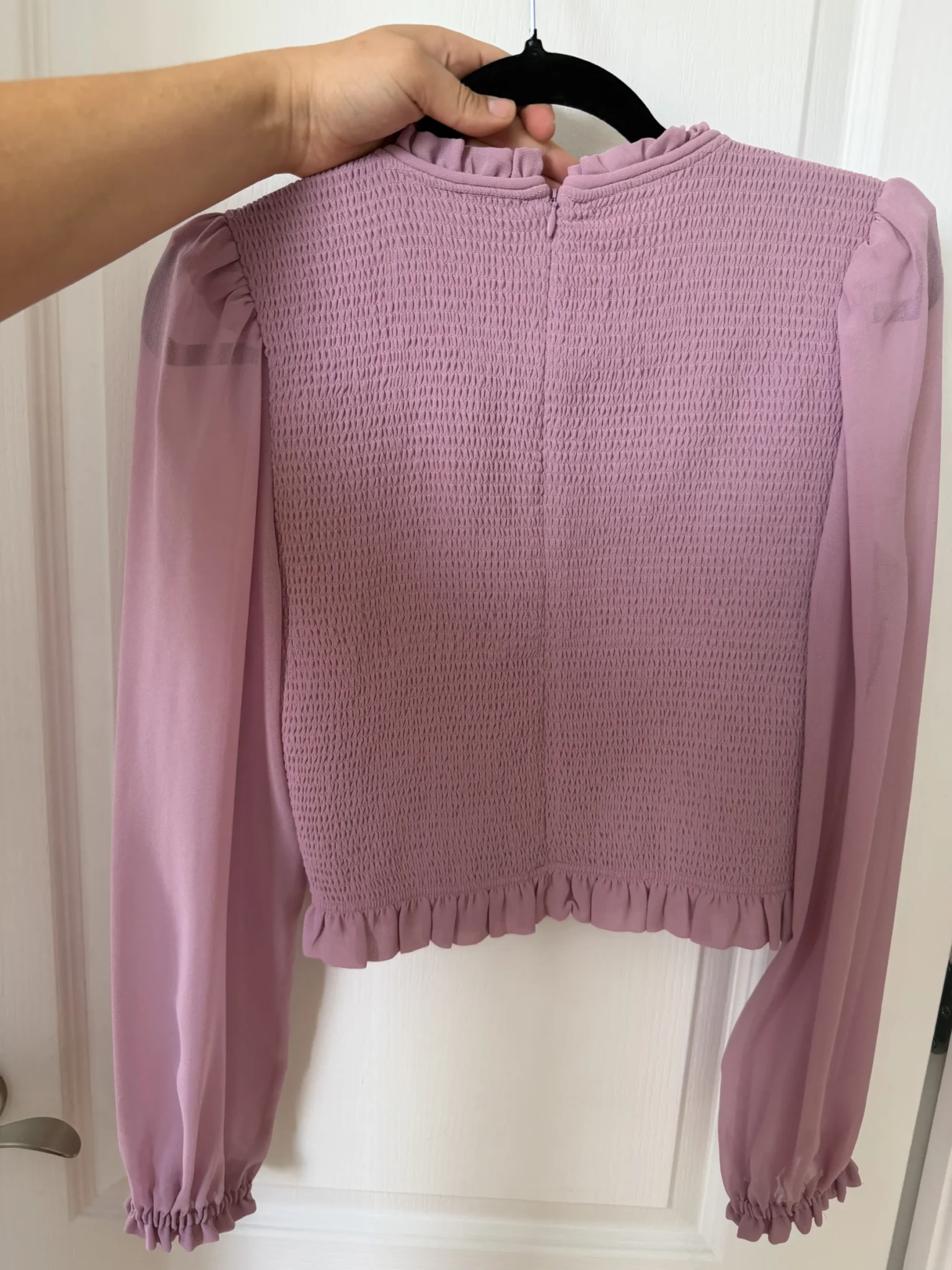 Image for Blouse Wilfred Aritzia modèle Tempest taille M violet lila