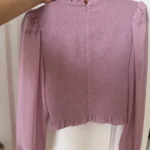 Thumbnail for Blouse Wilfred Aritzia modèle Tempest taille M violet lila