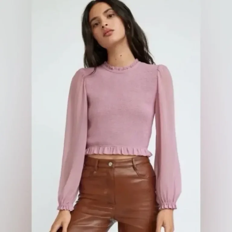 Image for Blouse Wilfred Aritzia modèle Tempest taille M violet lila