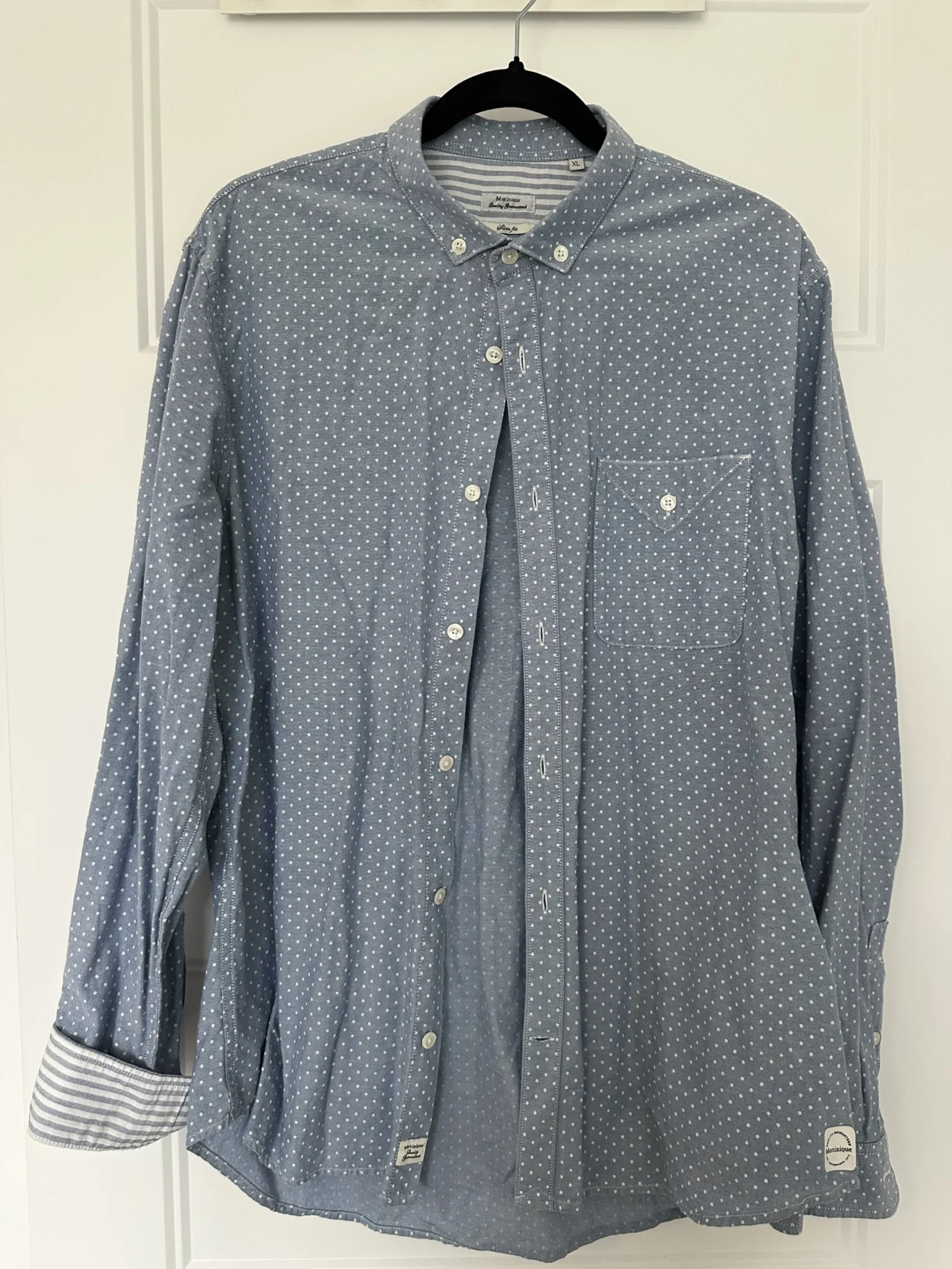 Featured image for Chemise à pois