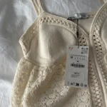 Thumbnail for Haut crop en tricot
