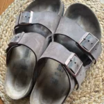Thumbnail for Birkenstock Arizona in brown leather – 38
