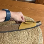 Thumbnail for Birkenstock Madrid in mustard-yellow leather
