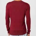 Thumbnail for Red Hollister Crew Neck Pullover Sweater Shirt
