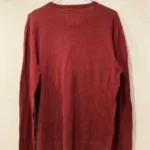 Thumbnail for Red Hollister Crew Neck Pullover Sweater Shirt