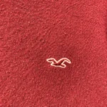 Thumbnail for Red Hollister Crew Neck Pullover Sweater Shirt