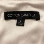 Thumbnail for Cotton Candy LA Silver Glitter Strapless Corset Crop Top