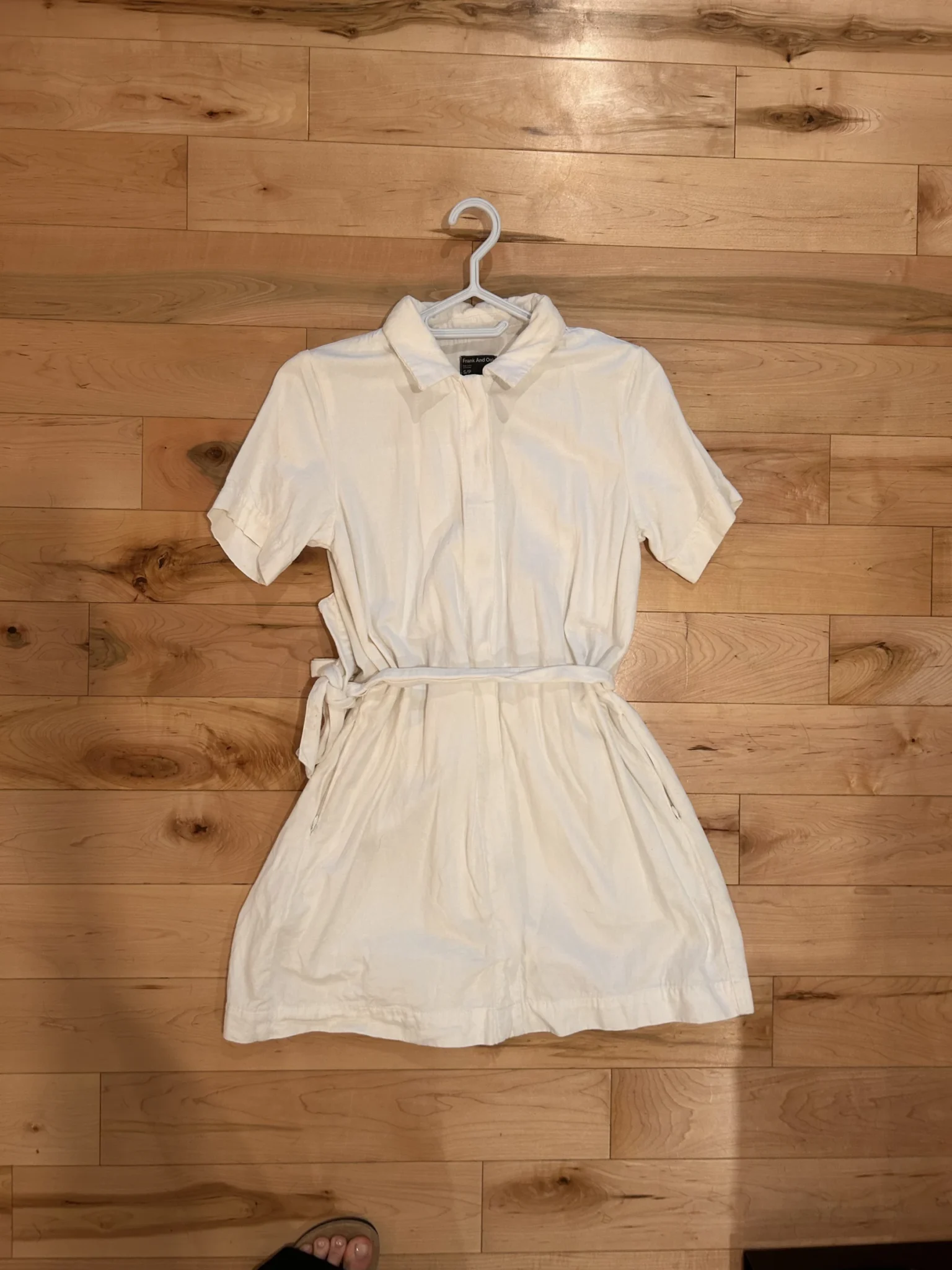 Image for White dress by Frand and Oak