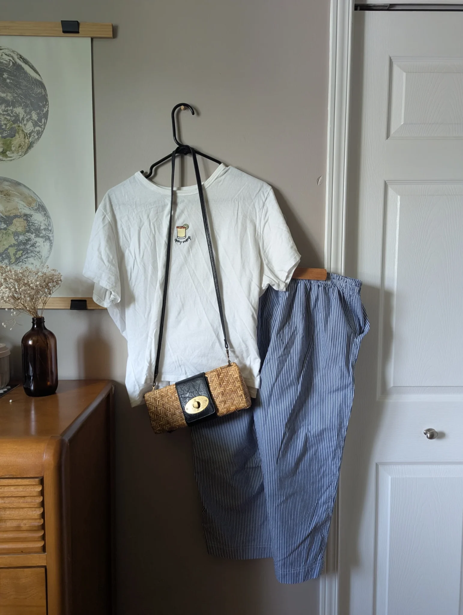 Featured image for T-shirt en coton avec broderie